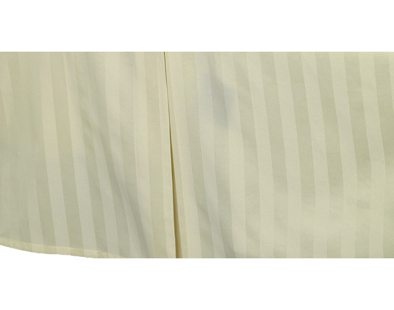 Wamsutta Pleated Bed Skirt, California King, Ivory