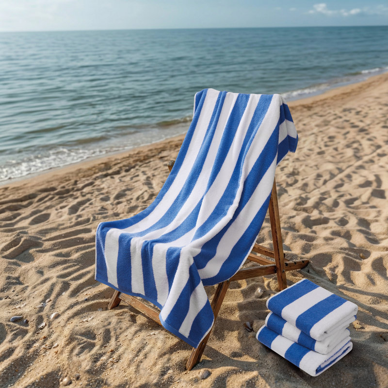 Ensemble de serviettes de plage Oceanfront, Bleu