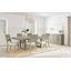 Judye 6 - Person Extendable Four Leg Dining Set