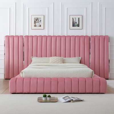 Lit plateforme tapissier Avalon