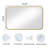 Odean Rectangle Metal Large Wall Mirror-1648098095-1648098092