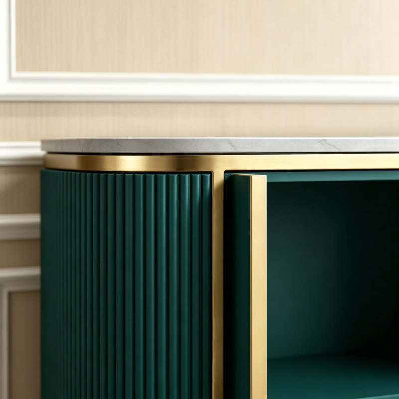 Buffet de 47,2 po de largeur Letcher, Vert
