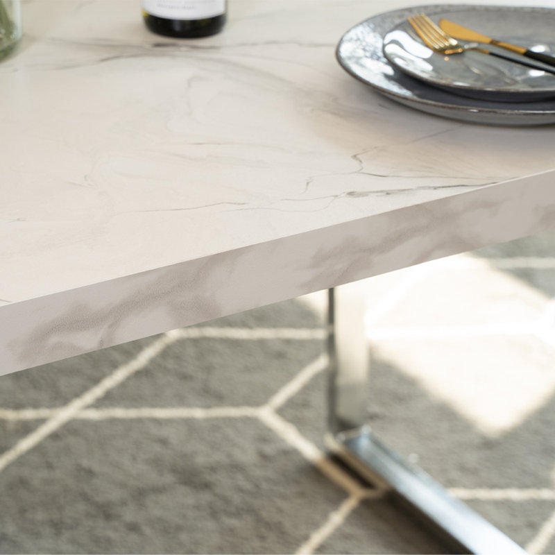 Cail Metal Base Dining Table