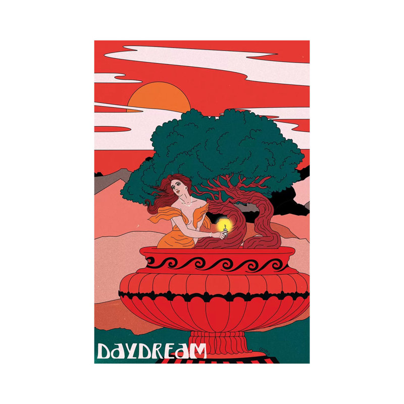 Daydream by Cosmo - Wrapped Canvas Print, 20.32 cm H x 30.48 cm W