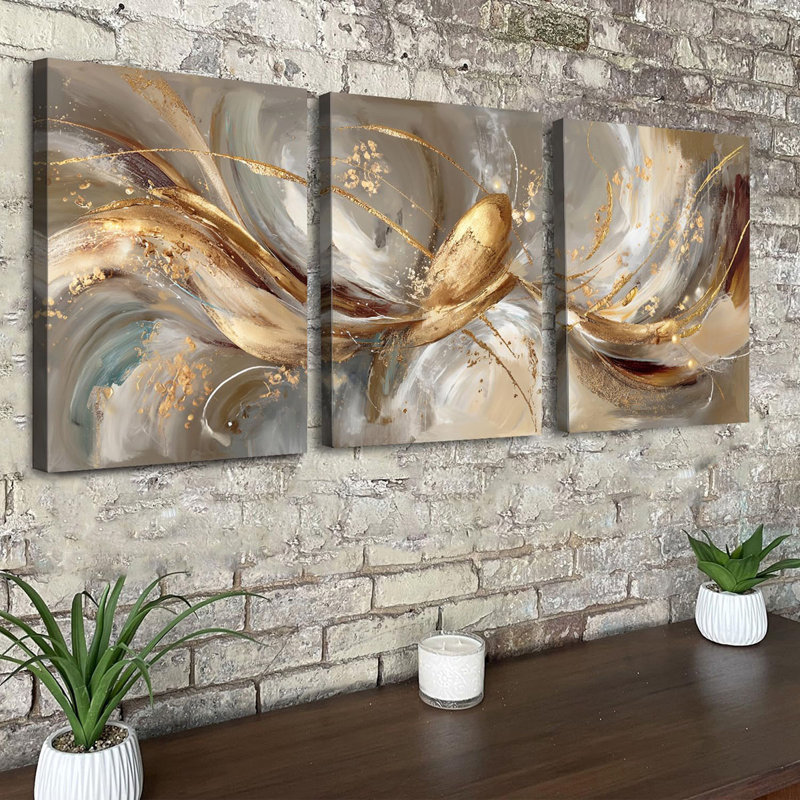3 Piece Wrapped Canvas Print
