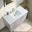 Ensemble de meuble-lavabo simple 42 po Vicini-908146825