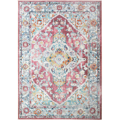 Tapis rose Beckette