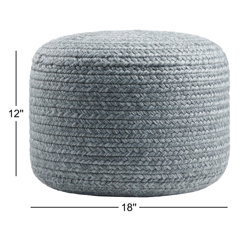 Repose-pieds Braithwaite, Mélange de polyester gris