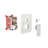 Luxury Wall Mounted Shower - Bathroom Rainfall Head With Self-Cleaning Function And Brass Body, Faucet Function, ,