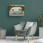 Art mural sur toile tendue - «Retro Camper I» par Ethan Harper pour décoration de salon, de chambre à coucher ou de bureau - 18 x 24