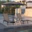 Chaises longues réglables en polyester enduit de PVC Aubreeana-87001991