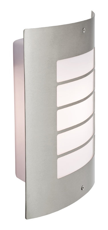 Prince Stainless Steel 26cm H Outdoor Bulkhead Light