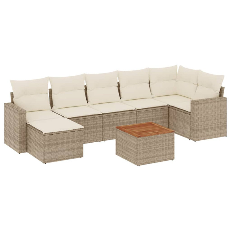 Ensemble de canapé de jardin Vidaxl