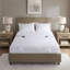 Protège-matelas chauffant en mélange de coton-2118312598