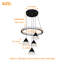 Luminaire suspendu conique noir 4 lumières 4 lumières