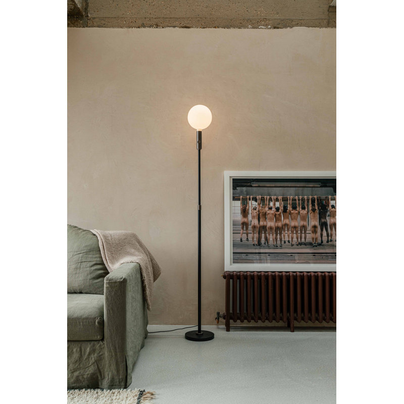 Poise Adjustable Floor Lamp In Graphite