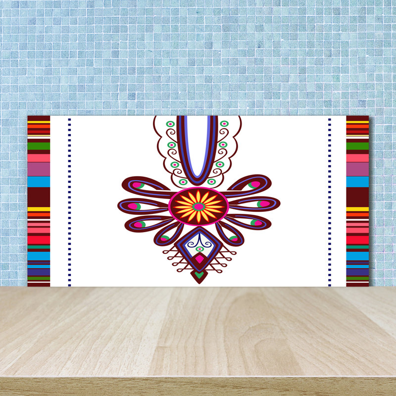 Besa 50cm W x 100cm L Glass Peel and Stick Panel