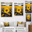 Artavius jaune brun tournesol champ émergent de tournesol I - impression-112874498-112874510