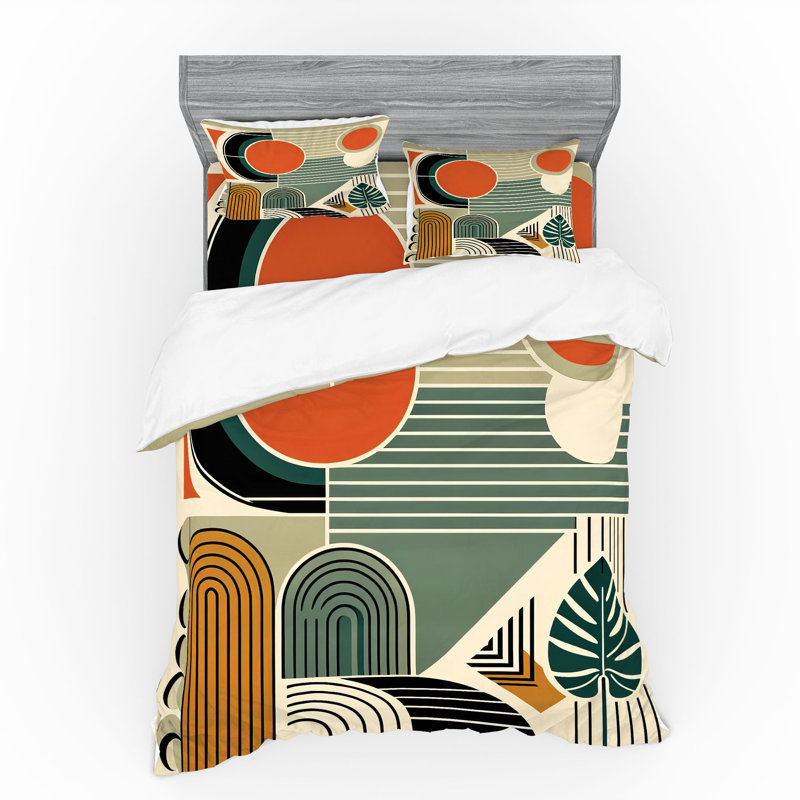 Polyester Not Solid Colour Duvet Cover, Queen Duvet Cover + 3 Additional Pieces
