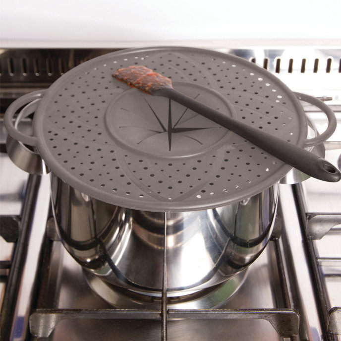 Cuisivin Pavoni Silicone Splatter Screen with 11.8'' Diameter