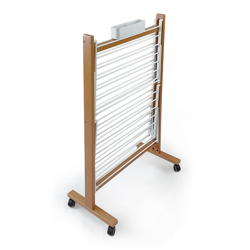 Beech Wood, Alluminium Foldable Freestanding Drying Rack