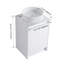 Meuble-lavabo autoportant de 20 po avec lavabo en céramique à un trou