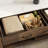 Bathroom Cabinet With 2 Drawers And 6 Shelves