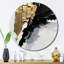 Horloge murale Waves Of Midnight Passion-93380346