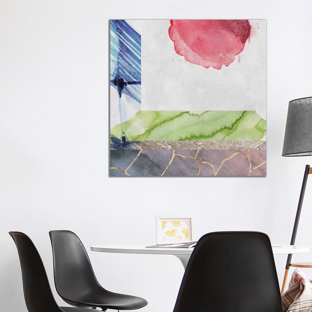 Earth Glows II by Louis Duncan-He - Wrapped Canvas Painting