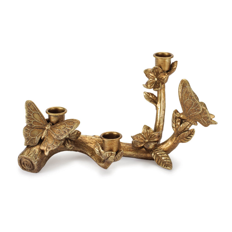Porte-bougie papillon