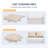 Outdoor Replacement Cushion Set Seat/Back Cushion(SOFA NOT INCLUDED)-1945915084