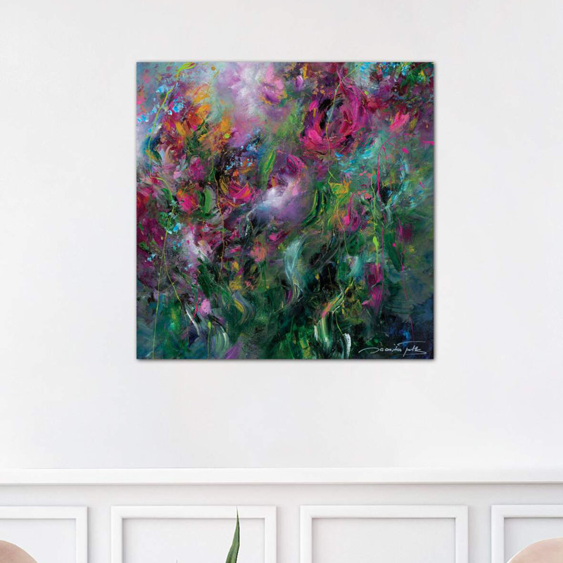 Thousand Kisses Deep by Jaanika Talts - Wrapped Canvas Print, 45.72 cm H x 45.72 cm W x 3.175 cm D