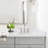 36-Inch Carrara White Engineered Stone Backplash For Bathroom Vanity Top