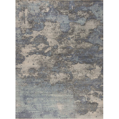 Leonardo Hand Knotted Wool Abstract Indoor Rug