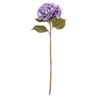 32.5" Purple Hydrangea Stem