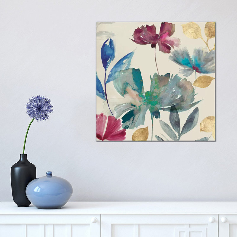 Cascade I by Asia Jensen - Wrapped Canvas Painting