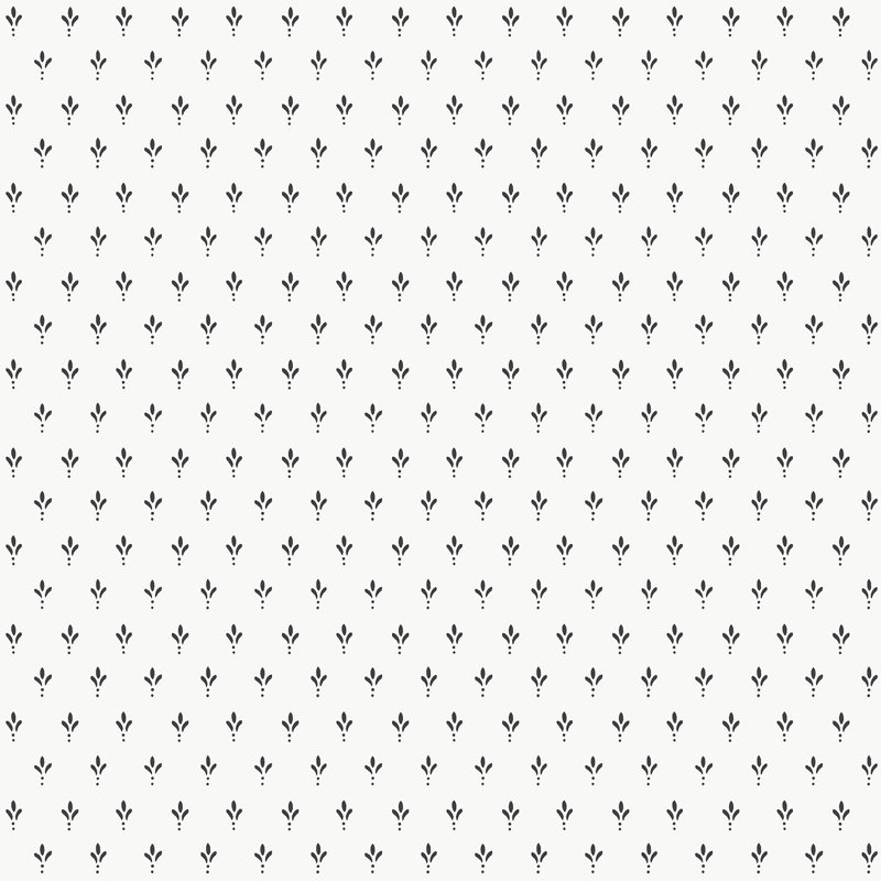 Papier peint charme, Noir / blanc