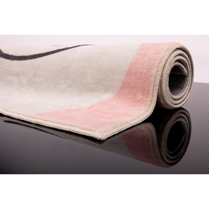 Ariella Non-Slip Bath Rug, 100cm, The glass tabletop has an approximate diameter of 