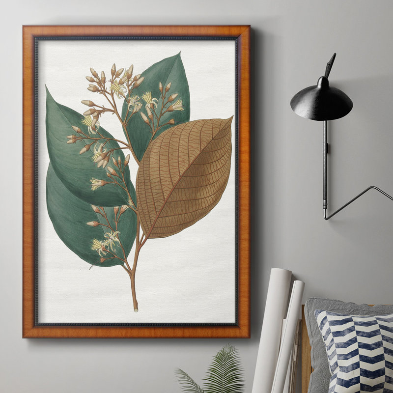 Toile encadrée de qualité supérieure Fall Foliage V - prête à être accrochée, H 20 po x l 16 po