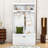 Multifunctional Hall Tree with Hooks, Shoe Bench, Storage Cabinet-969668098