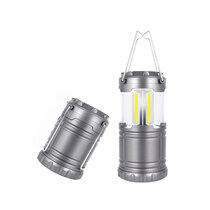 Portable Camping Hurricane 30 COB LED Collapsible Lantern Light Lamp 1000  Lumen
