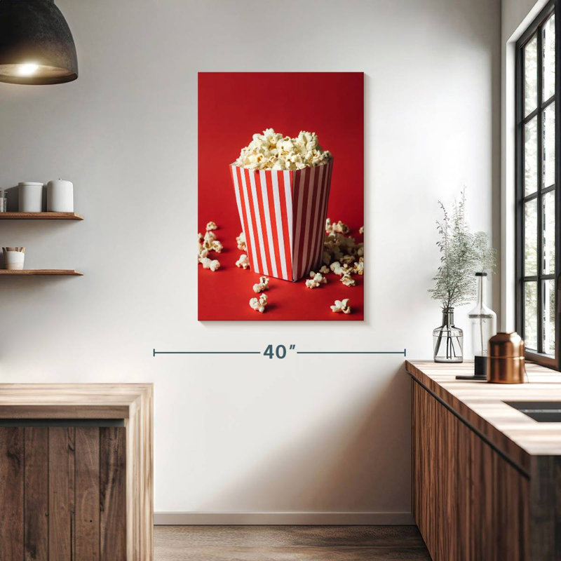 Yarlin Cinema Popcorn, 39" H x 26" W