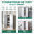 71"H Metal Garage Storage Cabinet,Steel Locking Cabinet with Doors and 3 Shelves, Tall Cabinets for Garage Storage Systems Lockable File Cabinet for Home Office-1393502511