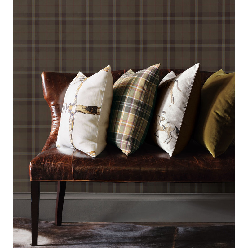 Housse et insert de coussin décoratif équestre à boucle, Plumes, Ambre Lannister