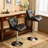 Diljana Swivel Upholstered Adjustable Height Counter Stool with Metal Frame-171838209