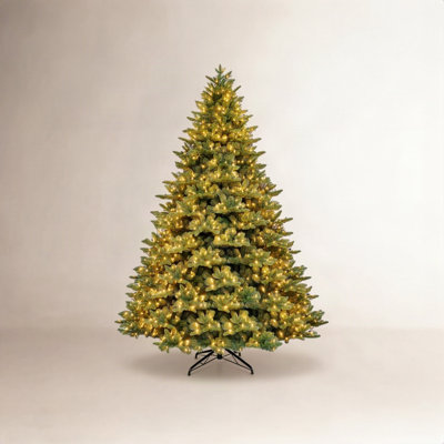 Noble 12' Pre-Lit Fir Christmas Tree