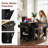Mediun Kitchen Island With Trash Can Storage Cabinet And 3 Drawers-604457685