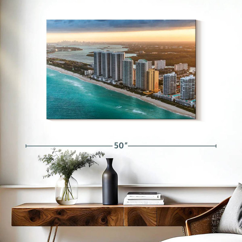 Gratte-ciel Nicci Miami Beach, H 26 po x l 39 po