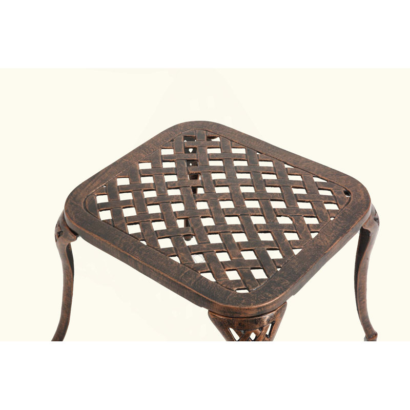 Table d'extérieur durable résistante aux intempéries avec une surface spacieuse, pour le patio et les réceptions., Noir