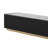 Luxury Fluted TV Stand for TVs Up to 85", Faux Marble Top, 4-Drawer Media Console, Curved Design, Gold Base, Modern Entertainment Center for Living Room-60205207